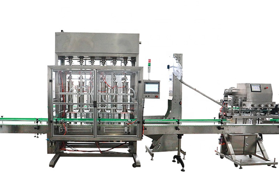 automatic motor oil /engine oil /car oil bottle filling capping and labeling machine with video