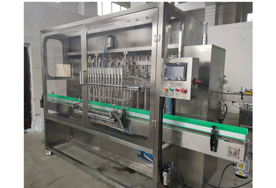 automatic motor oil /engine oil /car oil bottle filling capping and labeling machine with video