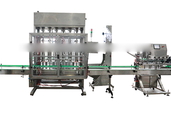 automatic canned lubrication filling capping and labeling machine with video