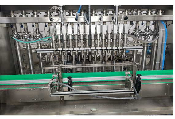 automatic canned lubrication filling capping and labeling machine with video