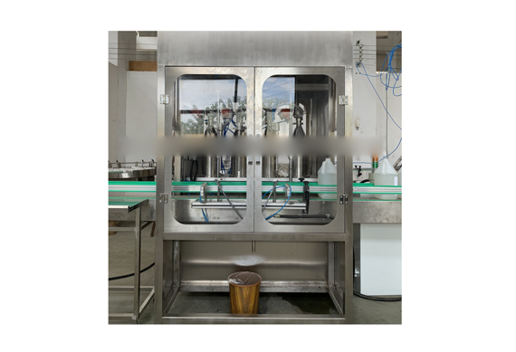 Full automatic 75% Alcohol Disposable Hand Sanitizing Gel piston filling capping labeling machine