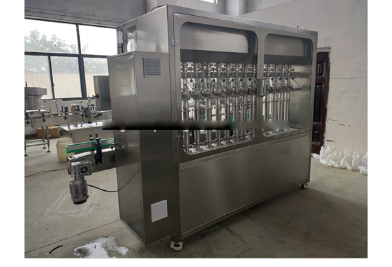 automatic mustard oil bottle filling capping and labeling machine with video