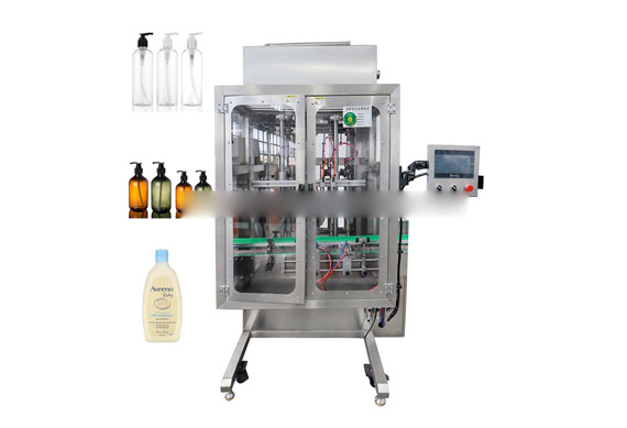 automatic ghee bottle filling capping and labeling machine with video