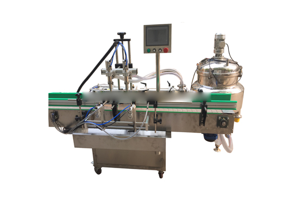 CE standard stainless steel and factory direct sale automatic piston cream filling 2 heads machine with video