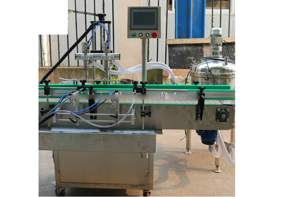 CE standard stainless steel and factory direct sale automatic piston cream filling 2 heads machine with video