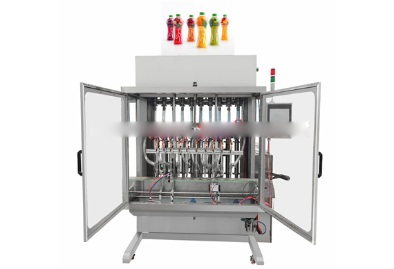 Automatic canola oil bottle filling capping and labeling machine