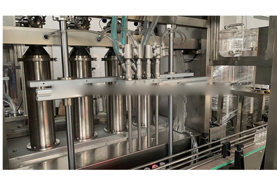 Automatic canola oil bottle filling capping and labeling machine