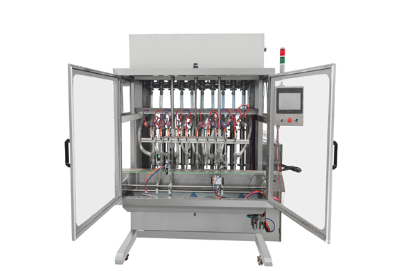 automatic almond oil bottle filling capping and labeling machine