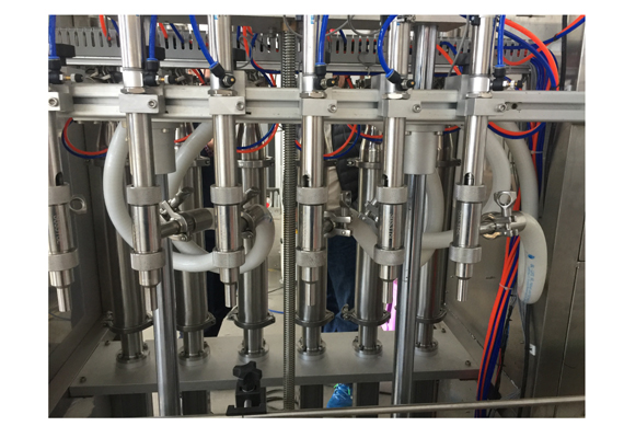 automatic almond oil bottle filling capping and labeling machine