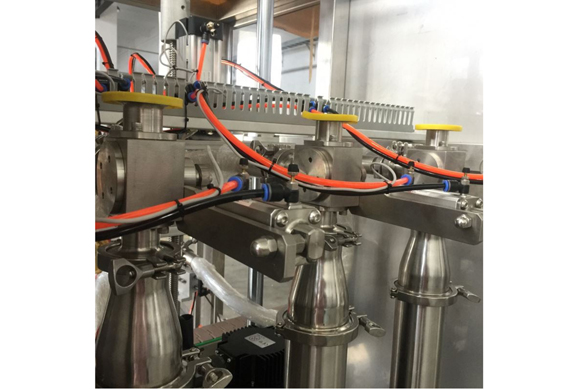 Automatic pepper sauce filling machine with video