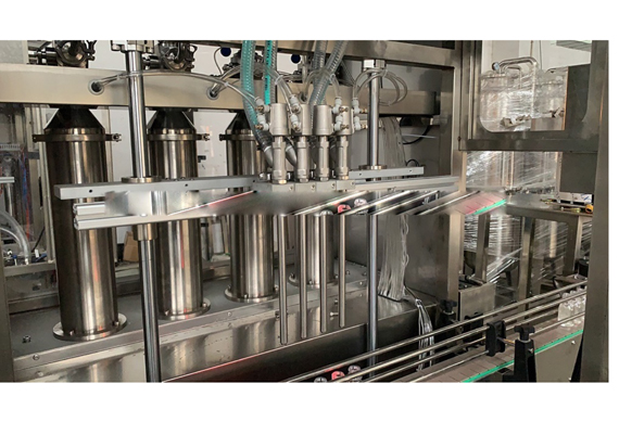 automatic pasta sauce bottle filling capping and labeling machine with video