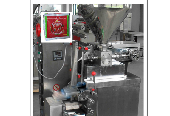 tomato paste sachet pack machine with CE ISO9001