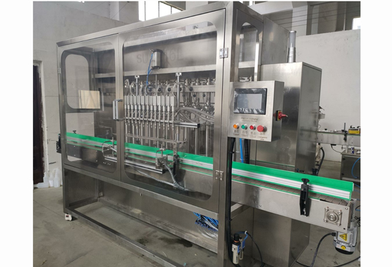 factory price tuna tin can/tomato/seafood sauce filling machine with CE ISO9001