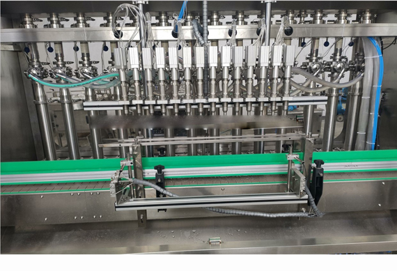 Factory price automatic 14 nozzles filling machine with CE ISO9001