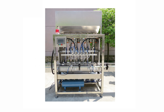 automatic big volume cosmetic cream/soap liquid filling machine