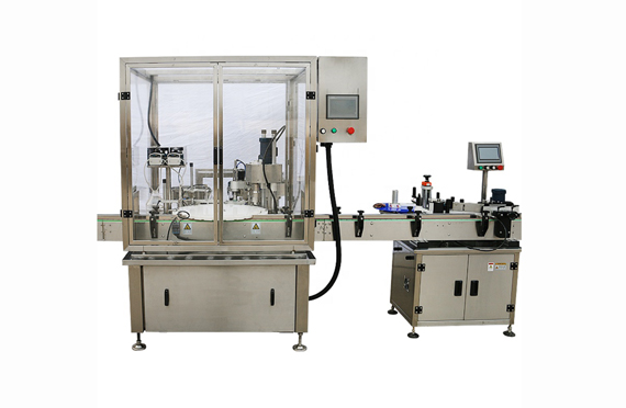 With VIDEO automatic lubricant oil bottle filling capping and labeling machine