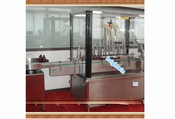 Automatic medicine liquid /mint oil/iodine bottling machine