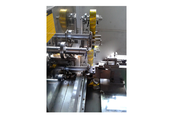 Full automatic bouillon chicken cube pressing wrapping machine