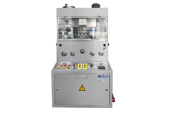 Compact powder press machines wrap machines automatically with video