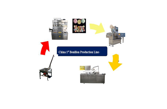 full automatic packing machine for chicken maggi cubes