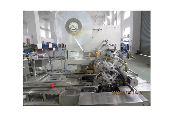 automatic sugar cube aluminum foil paper wrapping machine