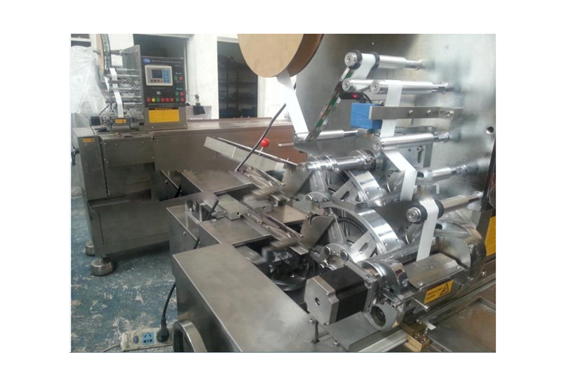 automatic sugar cube aluminum foil paper wrapping machine