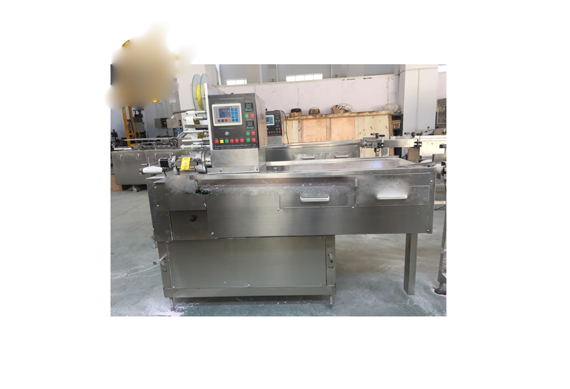 Shanghai factory Chicken Bouillon Cube Wrapping Machine Cube Wrapping Machine fold wrapping machine