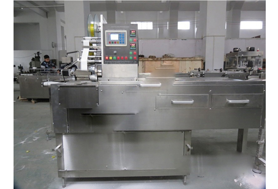 Shanghai factory chicken bouillon cube packing machine chicken bouillon cube pressing wrapping boxing machine