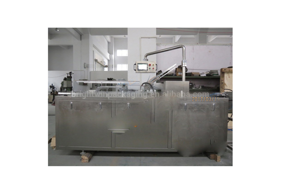 Video for automatic bouillon chicken cube pressing wrapping machine