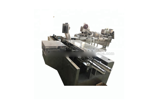 automatic chocolate fold wrapper Square chocolate foil wrapping machine food packing machine with video