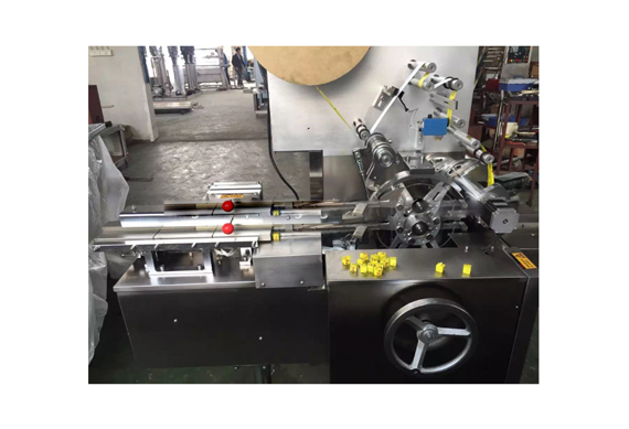 chicken bouillon cube packing pressing wrapping machine with GMP