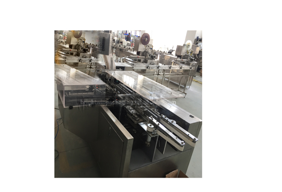 automatic 10g chicken cube pressing wrapping and boxing machine