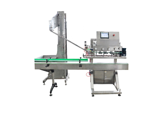 Automatic spindle capping machine for different shapes bottle