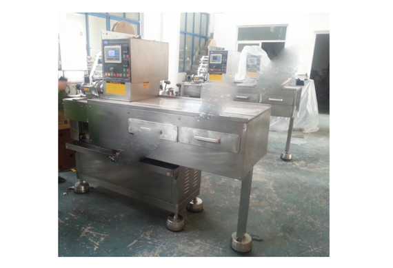 Sugar/chicken bouillon cube pack wrapping machine with CE ISO9001 in Shanghai