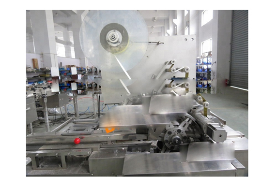 Chicken/Sugar cube wrapping machine with CE ISO9001 in Shanghai