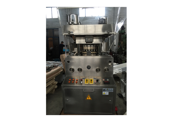 Main and Pre-pressing Rotary Bouillon chicken cube making machine