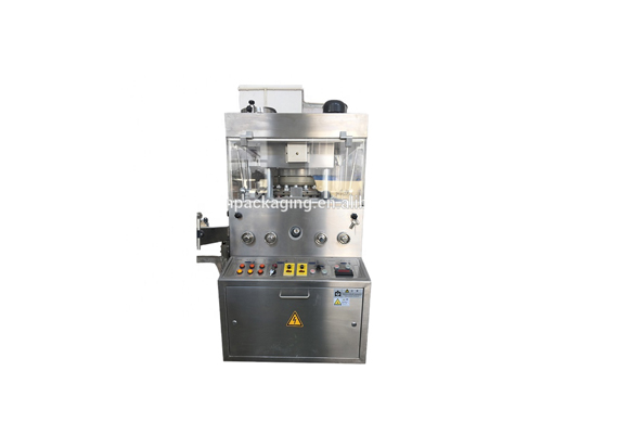 Vitamin C effervescent tablet pressing and wrapping packing machine