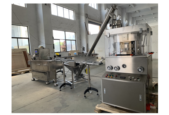 Automatic Washing powder block pressing machine from factory