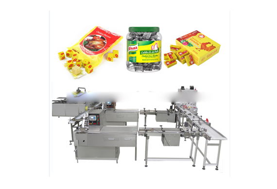 Best Quality China presse a cube maggi machine de cube bouillon bouillon stock pressing wrapping packing machine