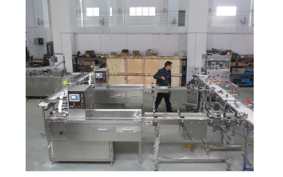 Shanghai factory Spices cube Bouillon cubes packing wrapping machine