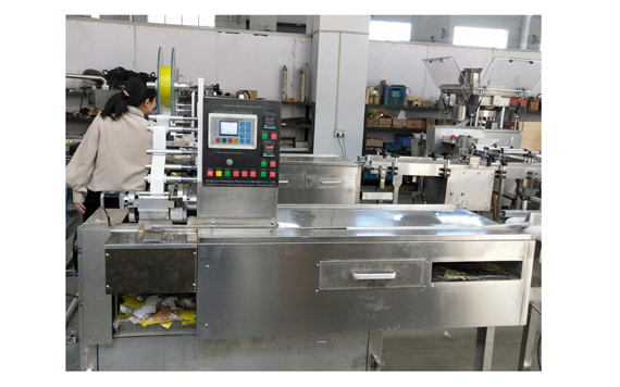 Shanghai factory chicken/bouillon cube Wrapping machinery with factory price chicken cube wrapper