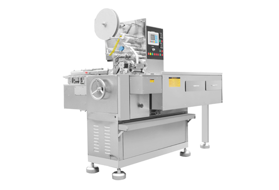 Automatic cube pressing machine wrapping machine with video