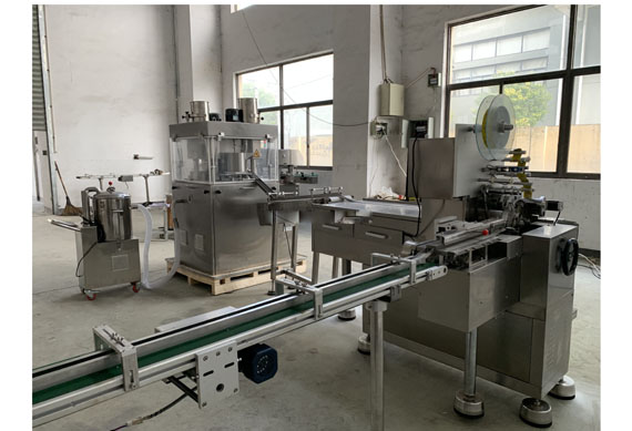 Shanghai factory stock cubes machine chicken bouillon stock cubes machine Making Packing Machine