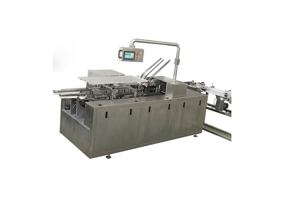 Automatic cube pressing machine and wrapping machine with video