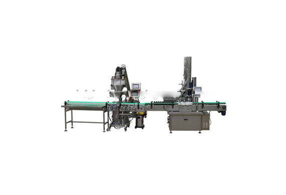 China manufacturer ISO 9001 automatic filling machines capping machines labeling machines for milk powder packaging