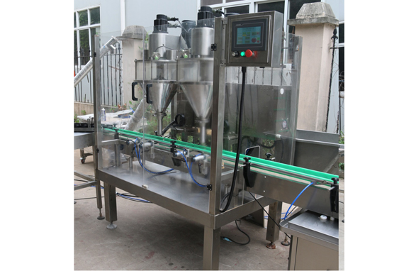 Automatic jar filling granulated auto filling and capping jars granulated small jar filling machine with powder with video