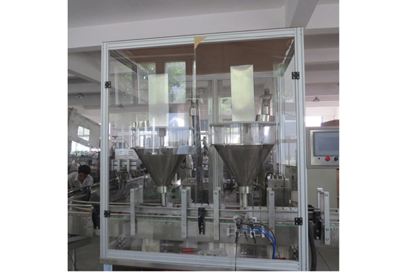 Automatic jar filling granulated auto filling and capping jars granulated small jar filling machine with powder with video