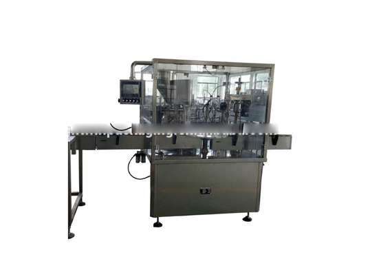 Automatic pumpkin powder filling capping labeling machine medical powder filling machine