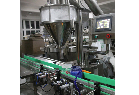 Automatic dry juice powder filling capping machine with video