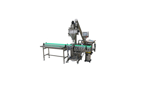 automatic ground coffee bottle auger powder filling machine